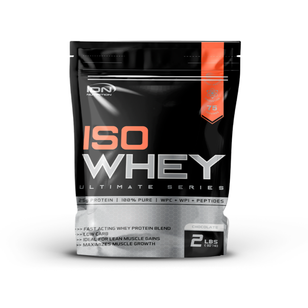 ISO WHEY 2LBS | ISOLATE + CONCENTRATE