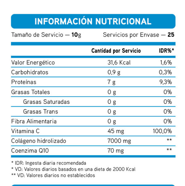 COLÁGENO + Q10 250G