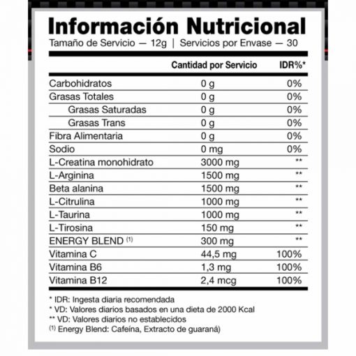 SLASH PRE WORKOUT 300G