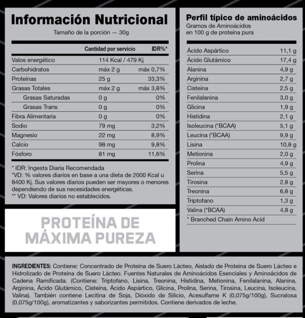 100% WHEY PROTEIN 2LBS DOYPACK