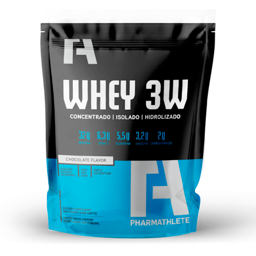 WHEY 3W 2LBS I ISOLATE - HYDROLYZED - CONCENTRATE