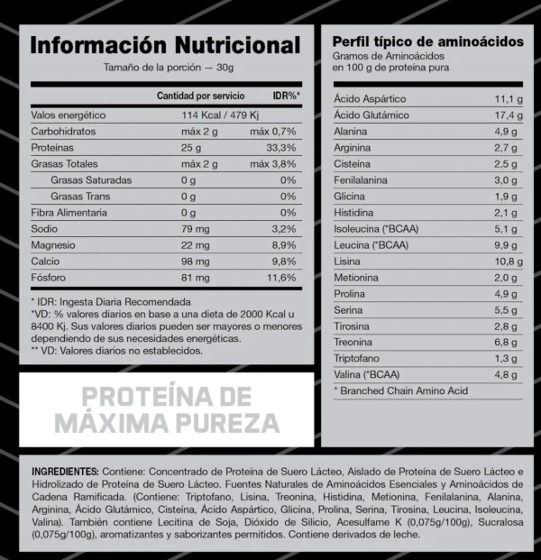 100% WHEY PROTEIN 2LBS